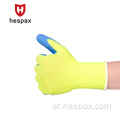Hespax Breatable 10g Latex Palm Conted Gloves